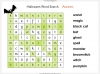 Halloween Word Search Teaching Resources (slide 5/5)